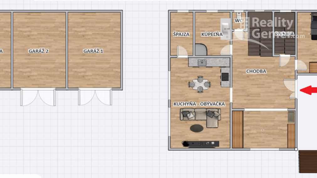 5 izbový rodinný dom - Čerenčany