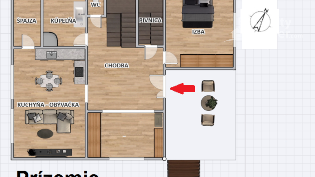 5 izbový rodinný dom - Čerenčany