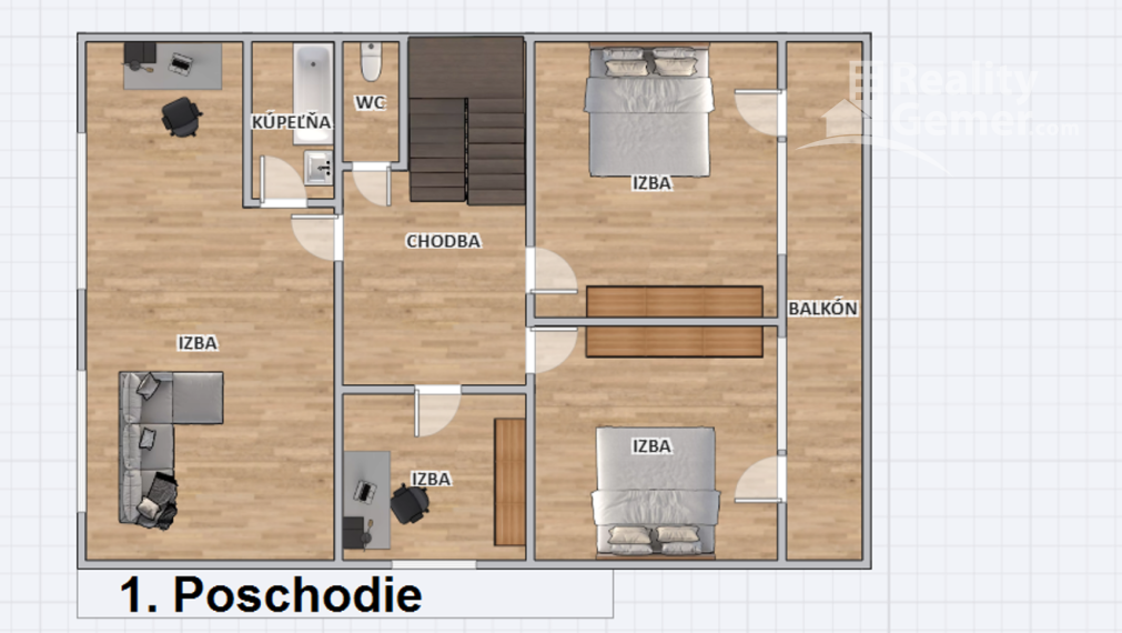 5 izbový rodinný dom - Čerenčany
