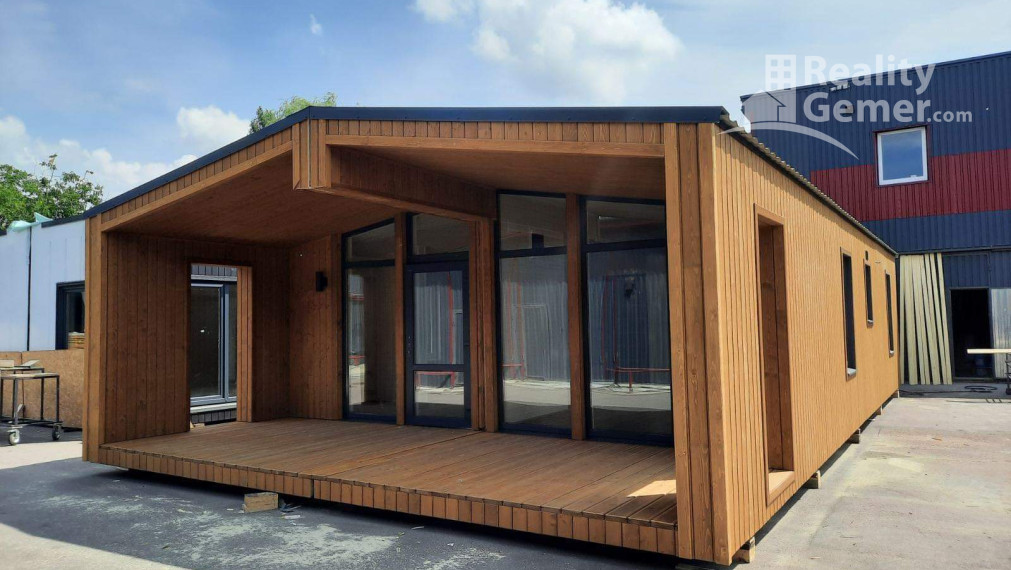 Novostavba + pozemok - modulová drevostavba