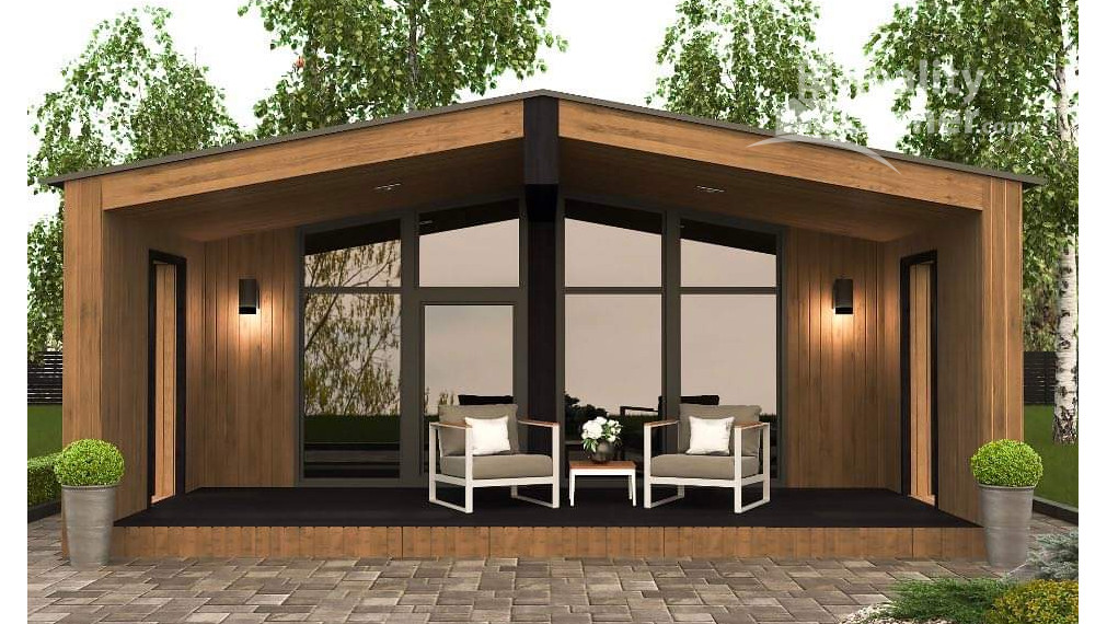 Novostavba + pozemok - modulová drevostavba