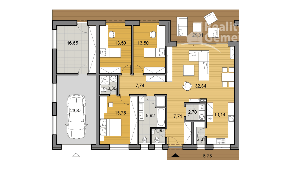 ZĽAVA - Bungalov - Močiar - Novostavba