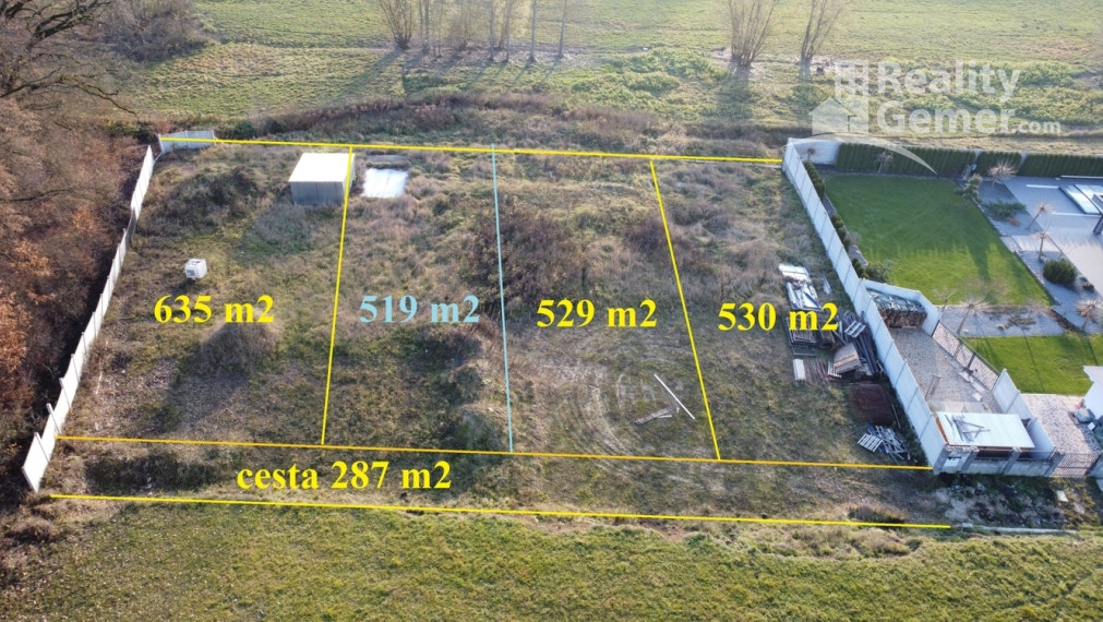 Stavebné pozemky - Molnárka