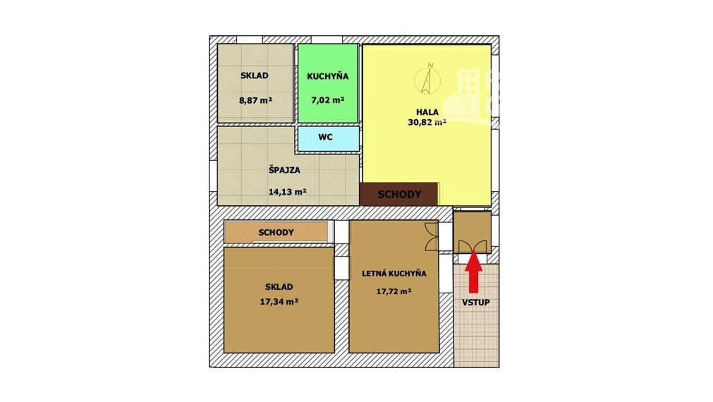 ZĽAVA - Usadlosť - „ Štavičné briežky - Prievrana“ okr. Poltár - 6.354 m2