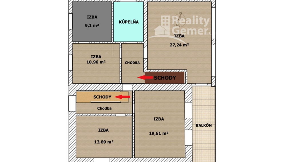 ZĽAVA - Usadlosť - „ Štavičné briežky - Prievrana“ okr. Poltár - 6.354 m2