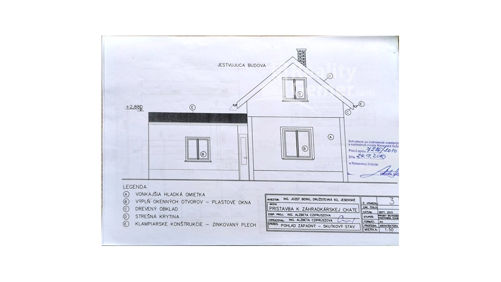 Záhradná chata Nižná Pokoradz