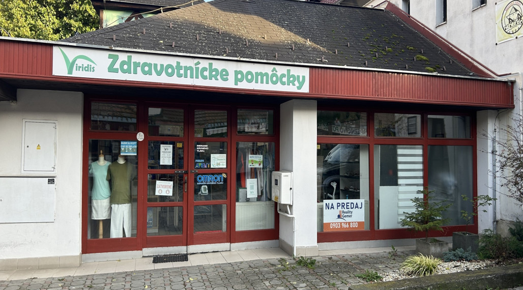 LUKRATÍVNA  POLOHA -  OBCHODNĚ PRIESTORY V LUČENCI