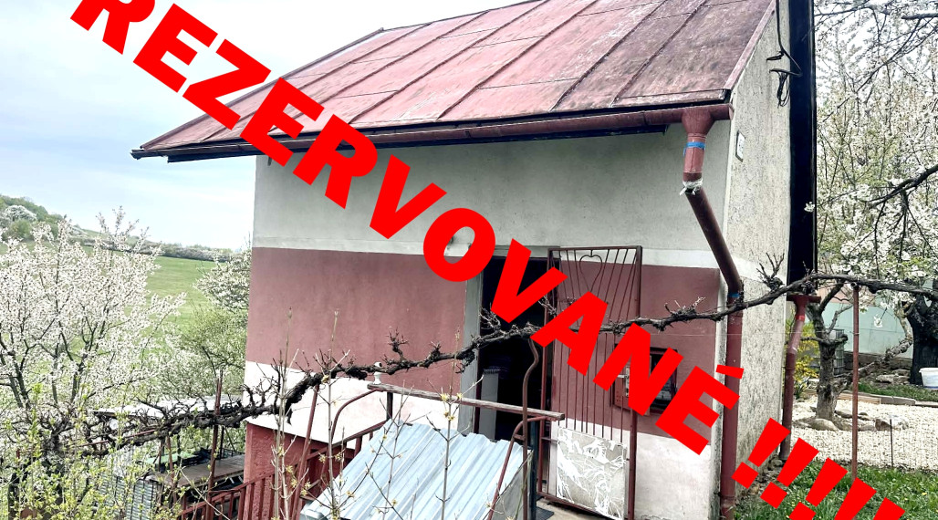 REZERVOVANÉ !!! Predaj slnečnej záhradnej chatky Nižná Pokoradz časť (Araňoš)