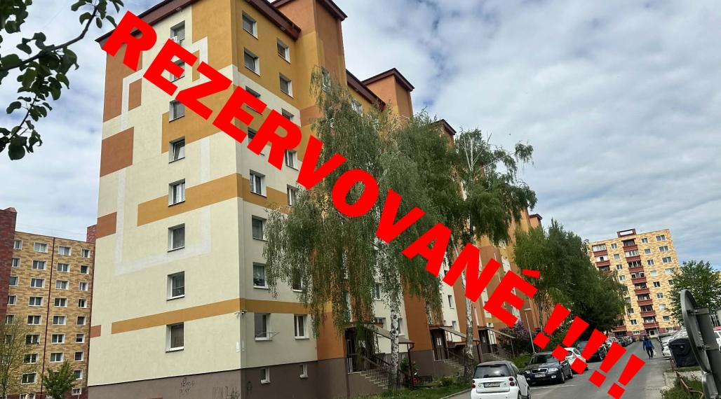 REZERVOVANÉ !!! Predaj Slnečného 3 izb. bytu s loggiou na ul. T. Vansovej
