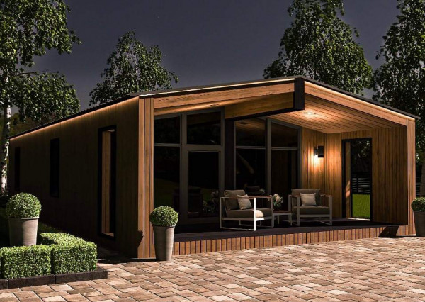 Novostavba + pozemok - modulová drevostavba