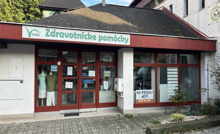 LUKRATÍVNA  POLOHA -  OBCHODNĚ PRIESTORY V LUČENCI