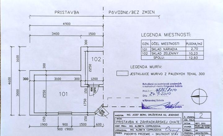 Záhradná chata Nižná Pokoradz - fotografia 20