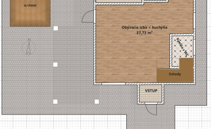 🏡 Rekreačný dom PRI VODE + bonusový rodinný dom na rekonštrukciu  BUDIKOVANY Vodná nádrž Teplý vrch. - fotografia 8